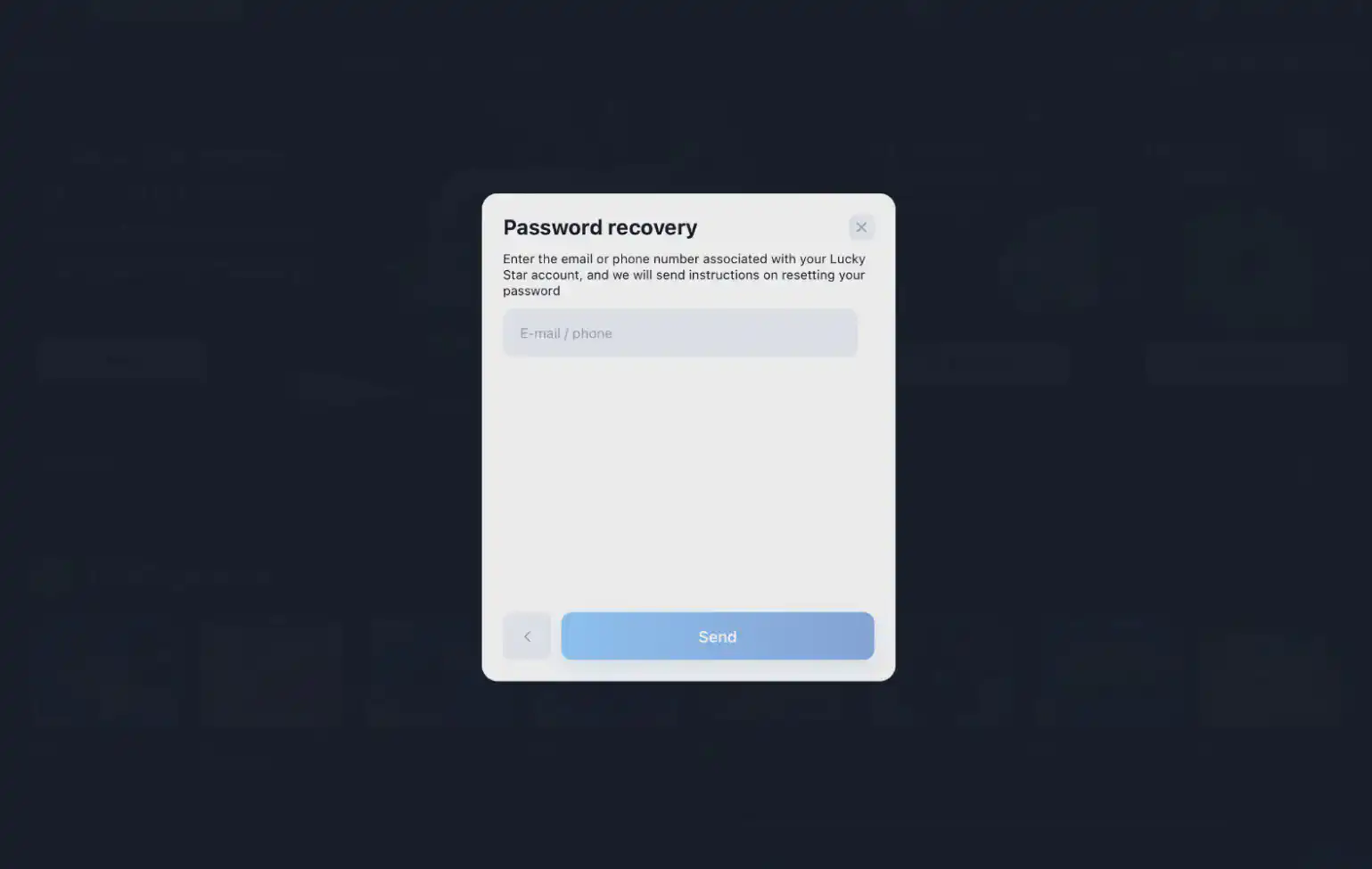 Lucky Star password